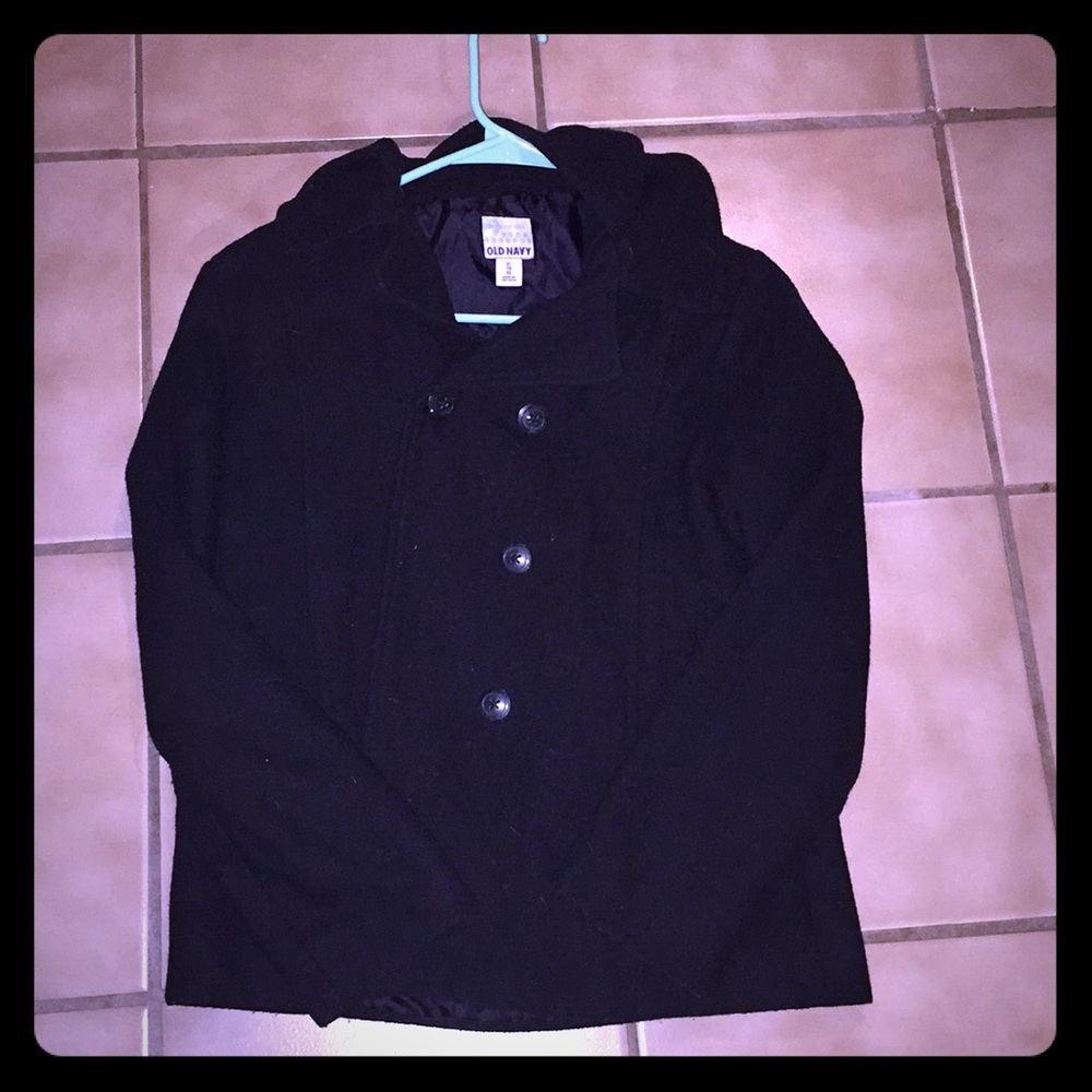 Black Pea coat